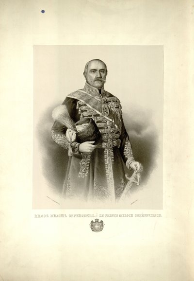 Prinz Milos Obrenovic von Anastas Jovanović